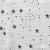 Ткань Муслин принт, 100% хлопок, 125 гр/м2, шир. 140 см, #2308 цв. 9 белый морская звезда - купить в Якутске. Цена 413.11 руб.