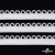 Резинка бельевая ажурная #6419, шир.10 мм, цв.белый - купить в Якутске. Цена: 7.49 руб.