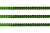 Пайетки "ОмТекс" на нитях, SILVER-BASE, 6 мм С / упак.73+/-1м, цв. 4 - зеленый - купить в Якутске. Цена: 484.77 руб.