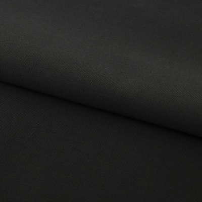 Костюмная ткань с вискозой "Меган", 210 гр/м2, шир.150см, цвет чёрный - купить в Якутске. Цена 378.55 руб.