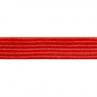 Резиновые нити с текстильным покрытием, шир. 6 мм ( упак.30 м/уп), цв.- 86-красный - купить в Якутске. Цена: 155.22 руб.