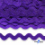 Тесьма вьюнчик 0381-0080, 8 мм/упак.33+/-1м, цвет 9530-фиолетовый - купить в Якутске. Цена: 107.26 руб.