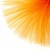Фатин матовый 16-127, 12 гр/м2, шир.300см, цвет оранжевый - купить в Якутске. Цена 96.31 руб.