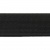 Резинка 25 мм Тканая, 13,75 гр/п.м, (бобина 25 +/-0,5 м) - черная  - купить в Якутске. Цена: 11.67 руб.