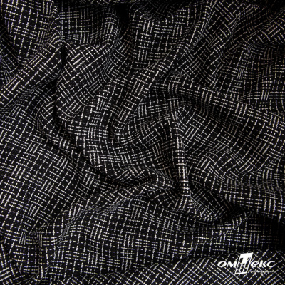 Ткань костюмная "Гарсия" 80% P, 18% R, 2% S, 335 г/м2, шир.150 см, Цвет черный - купить в Якутске. Цена 669.66 руб.