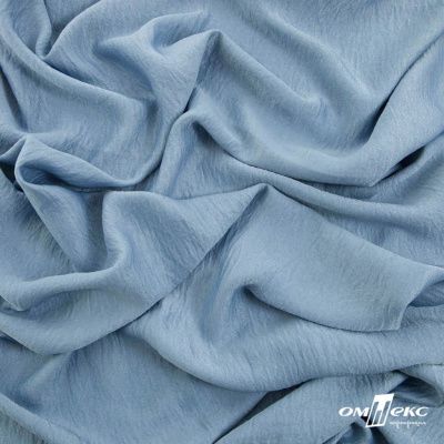 Ткань плательная Муар, 100% полиэстер,165 (+/-5) гр/м2, шир. 150 см, цв. Серо-голубой - купить в Якутске. Цена 215.65 руб.