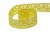 Тесьма кружевная 0621-1059, шир. 20 мм/уп. 20+/-1 м, цвет 017-жёлтый - купить в Якутске. Цена: 507.67 руб.