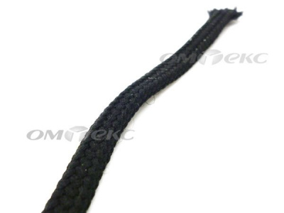Шнурки т.3 200 см черн - купить в Якутске. Цена: 21.69 руб.