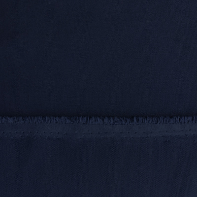 Костюмная ткань "Элис", 220 гр/м2, шир.150 см, цвет т.синий - купить в Якутске. Цена 308 руб.