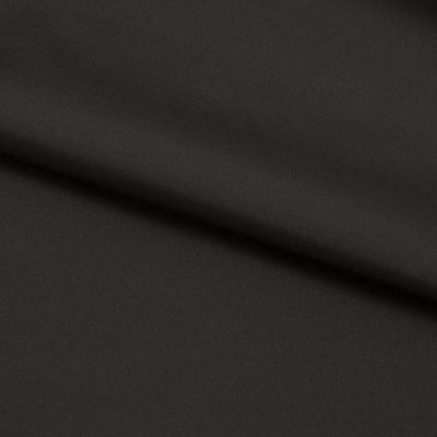 Курточная ткань Дюэл Middle (дюспо), WR PU Milky, Black/Чёрный 80г/м2, шир. 150 см - купить в Якутске. Цена 123.45 руб.