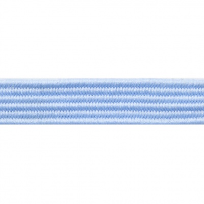 Резиновые нити с текстильным покрытием, шир. 6 мм ( упак.30 м/уп), цв.- 108-голубой - купить в Якутске. Цена: 155.22 руб.