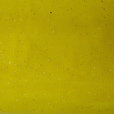 Сетка Глиттер, 24 г/м2, шир.145 см., желтый - купить в Якутске. Цена 117.24 руб.